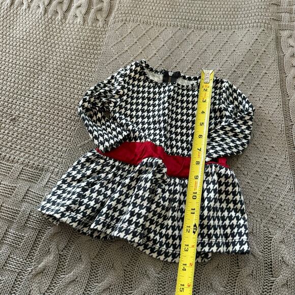 Persnickety houndstooth Peplum Top ~ 3 - Picture 5 of 9